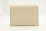 Gucci Zumi Chain Wallet in Cream Leather