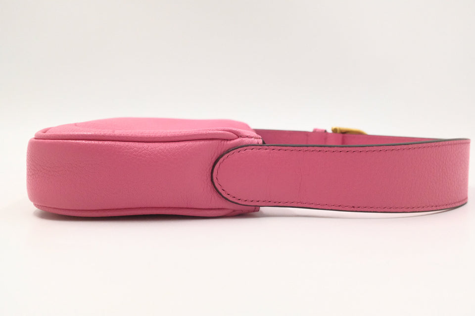 Gucci Small Aphrodite in Pink Leather