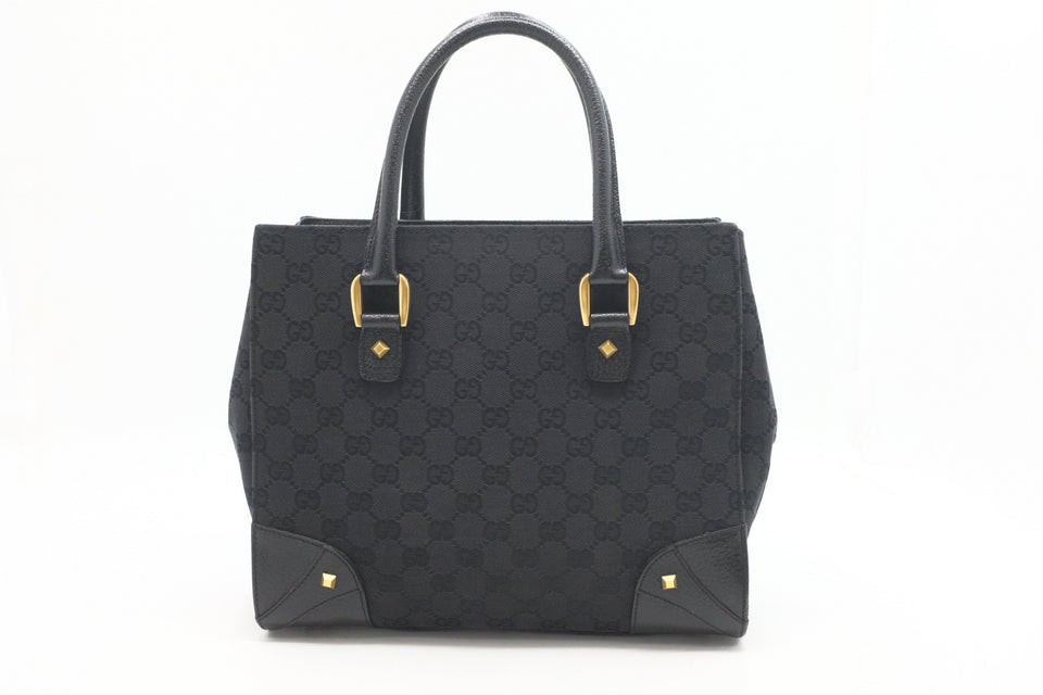 Gucci Handbag in Black GG Canvas