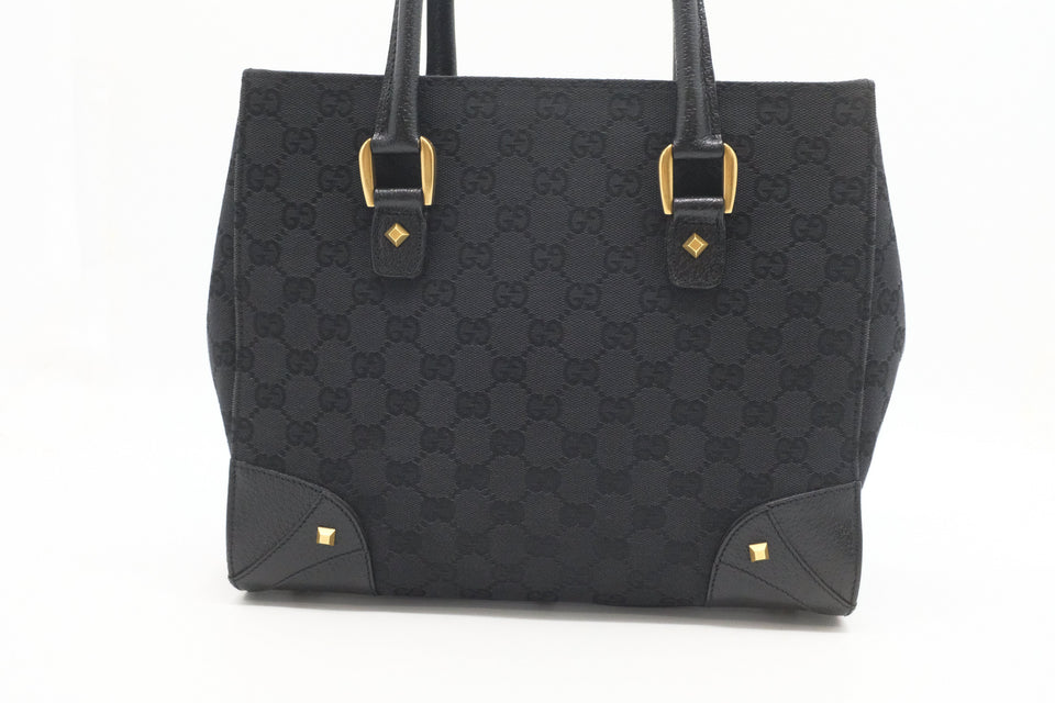 Gucci Handbag in Black GG Canvas
