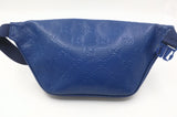 Gucci Belt Bag in Blue GG Leather