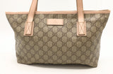 Gucci Zipped Tote in GG Supreme Canvas