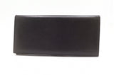 Burberry Long Wallet in Black Leather