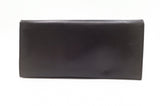 Burberry Long Wallet in Black Leather
