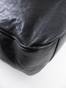 Christian Dior Vintage 2007 Black Leather My Dior Tote Bag