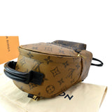 Louis Vuitton Palm Springs Mini Monogram Reverse Canvas Backpack Bag Brown