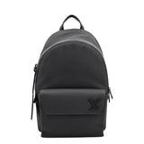 Louis Vuitton Takeoff Aerogram Grained Calf Leather Backpack Black