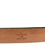 Louis Vuitton Mini 25MM Monogram Canvas Belt Brown