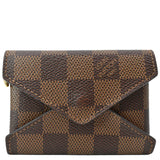 Louis Vuitton Kirigami Pochette Damier Ebene Clutch Brown