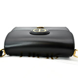 Christian Dior Bobby Frame Calfskin Leather Crossbody Bag Black