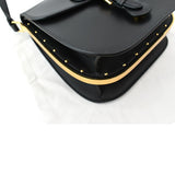 Christian Dior Bobby Frame Calfskin Leather Crossbody Bag Black