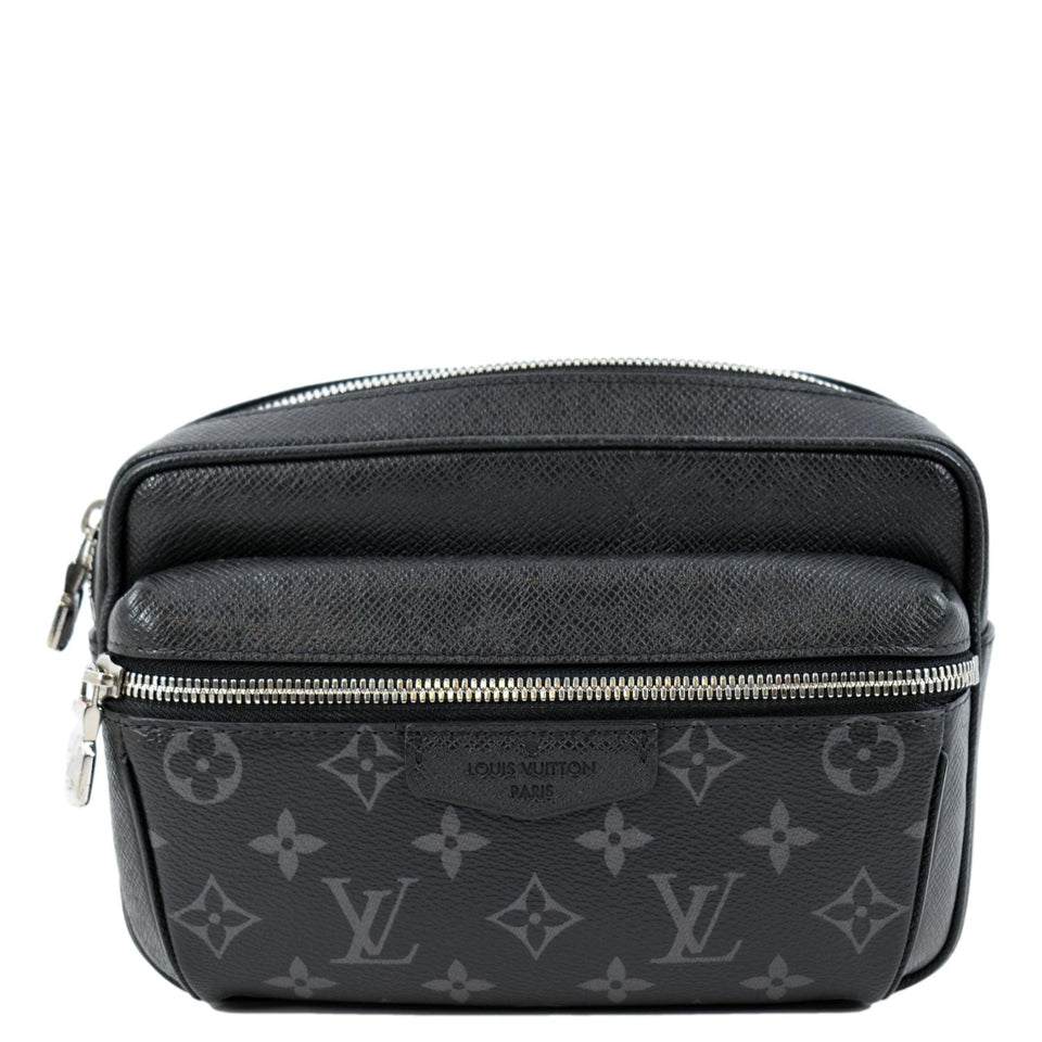 Louis Vuitton Outdoor Messenger Monogram Eclipse Belt Bag Black