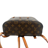 Louis Vuitton Montsouris Monogram Canvas Backpack Bag Brown