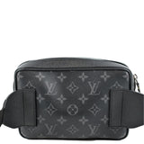 Louis Vuitton Outdoor Messenger Monogram Eclipse Belt Bag Black