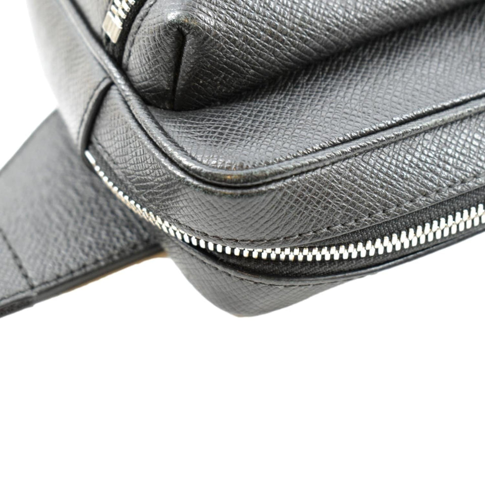 Louis Vuitton Outdoor Messenger Monogram Eclipse Belt Bag Black