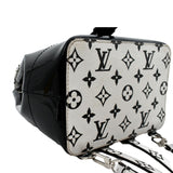 Louis Vuitton Hot Springs Monogram Vernis Leather Backpack Black/White