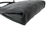 Louis Vuitton Pallas Monogram Empreinte Clutch Crossbody Bag Black
