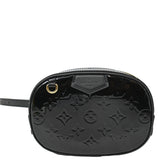 Louis Vuitton Monogram Vernis Leather Belt Bag Black