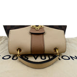 Louis Vuitton Clapton Damier Ebene Backpack Bag Creme Beige