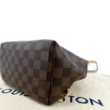 Louis Vuitton Clapton Damier Ebene Backpack Bag Creme Beige