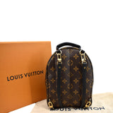 Louis Vuitton Palm Springs Mini Monogram Canvas Backpack Brown