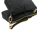 Louis Vuitton Multi Pochette Accessories Empreinte Clutch Bag Black
