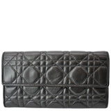 Christian Dior Lady Dior Cannage Leather wallet Black