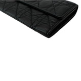 Christian Dior Lady Dior Cannage Leather wallet Black