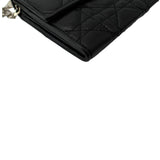 Christian Dior Lady Dior Cannage Leather wallet Black