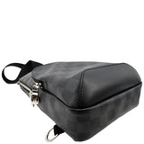 Louis Vuitton Avenue Sling Damier Graphite Backpack Bag Black