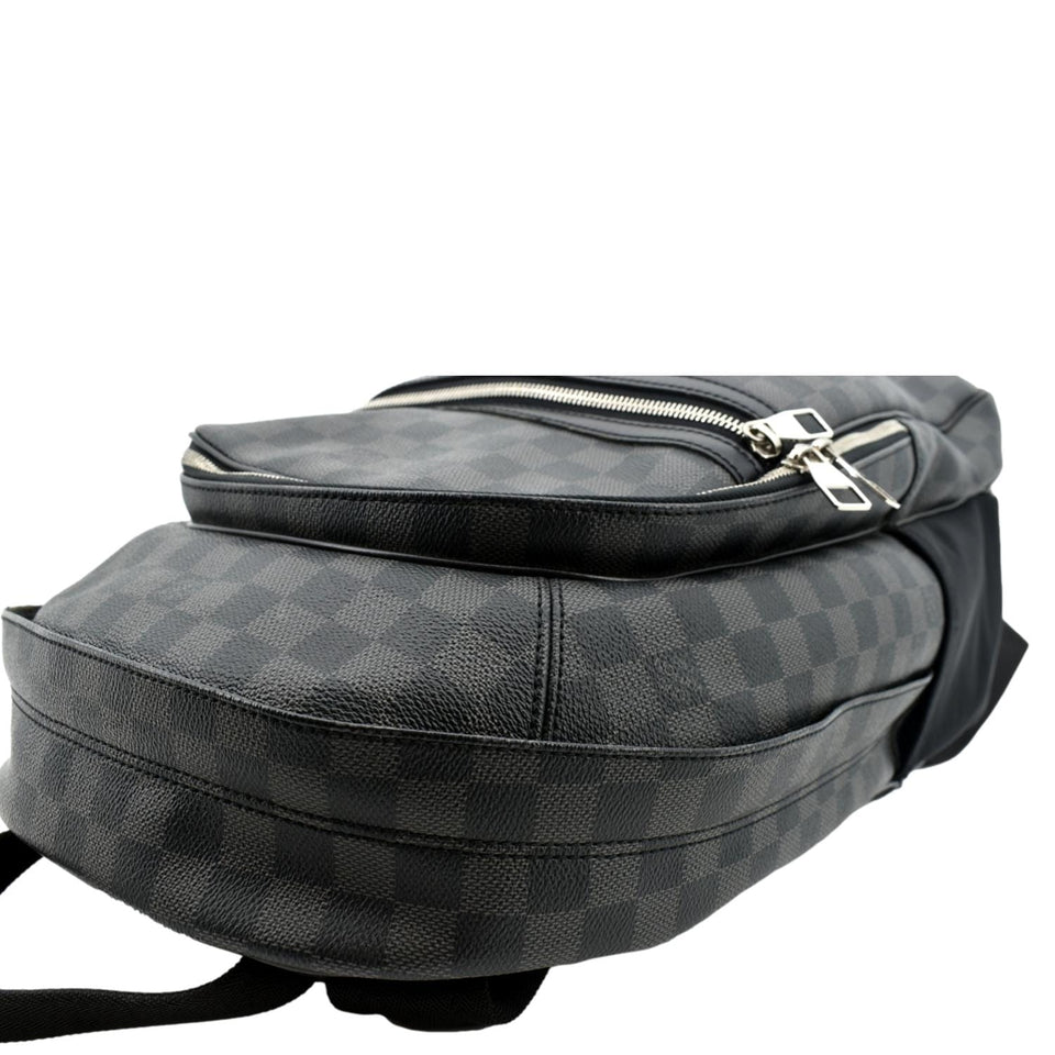 Louis Vuitton Michael Damier Graphite Canvas Backpack Bag Black