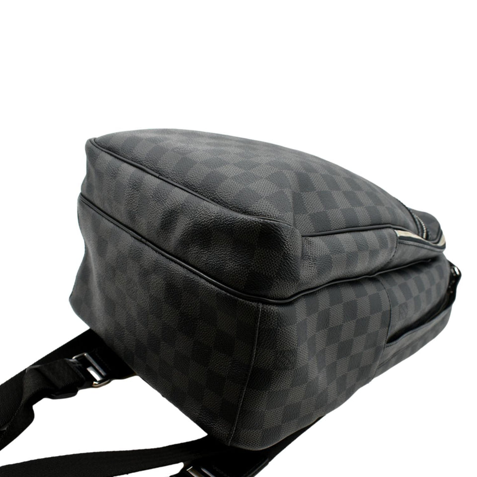 Louis Vuitton Michael Damier Graphite Canvas Backpack Bag Black