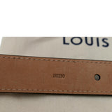 Louis Vuitton Mini 25MM Monogram Canvas Belt Brown