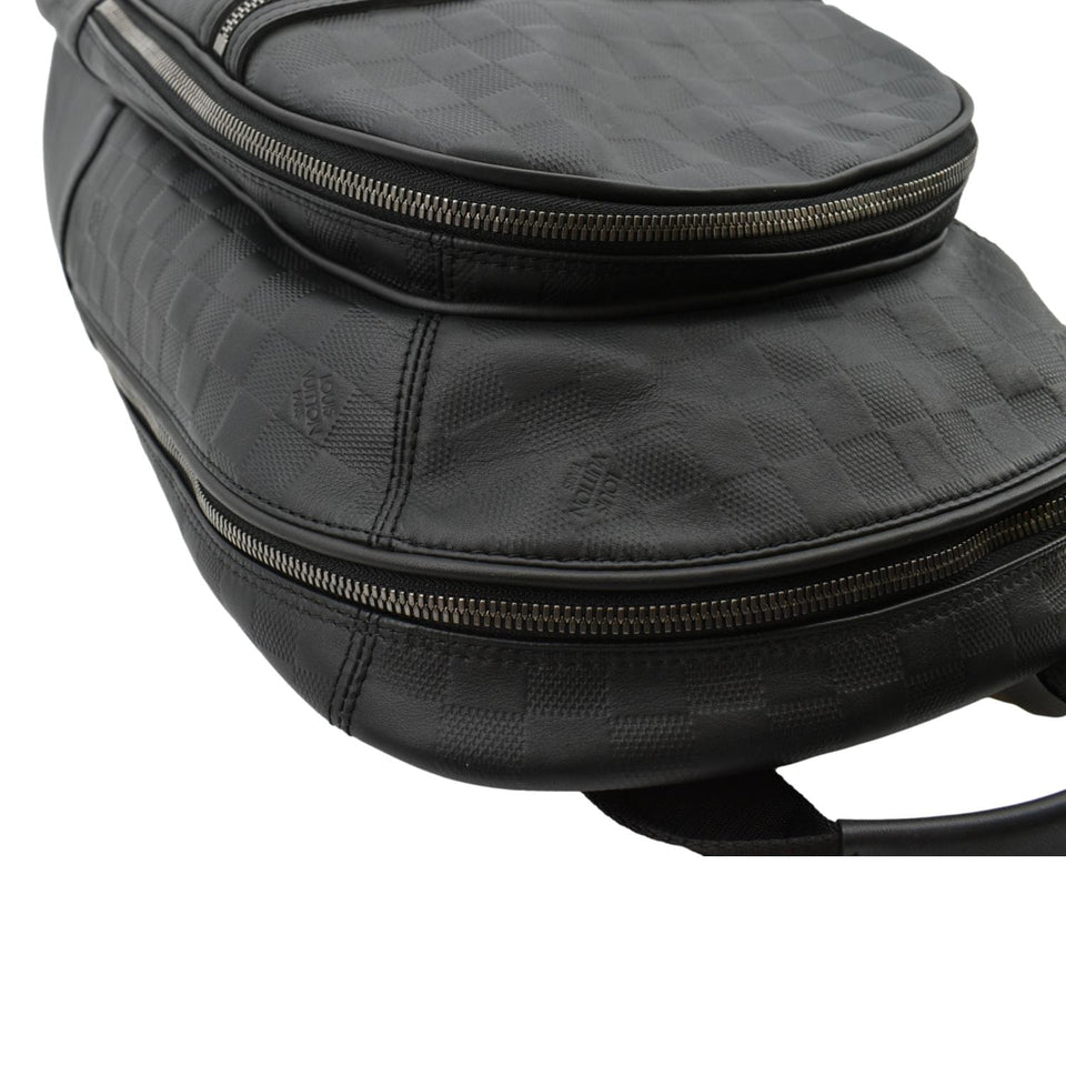 Louis Vuitton Michael Damier Infini Leather Backpack Bag Black