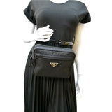 Prada Re-Nylon Belt Bag Black