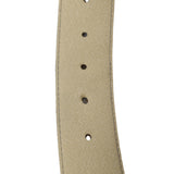 Louis Vuitton LV Initiales Damier Azur Belt White