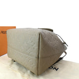 Louis Vuitton Montsouris Monogram Empreinte Leather Backpack Beige