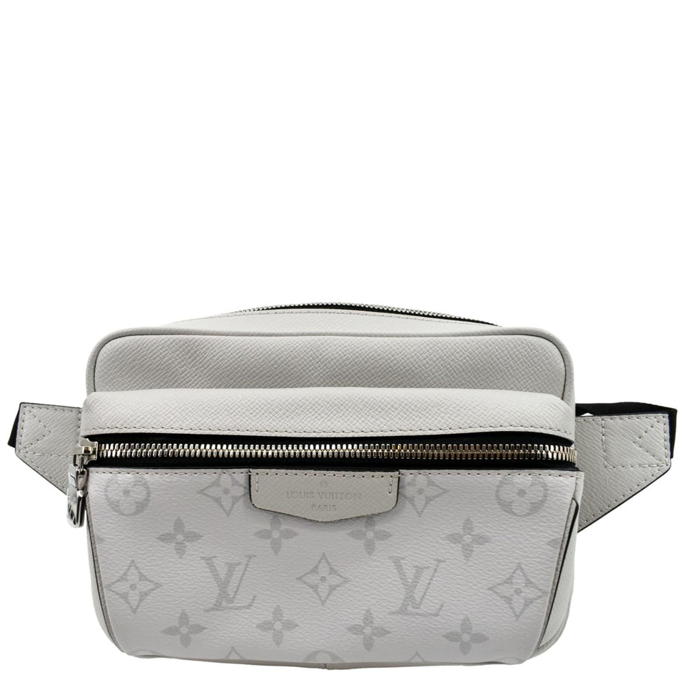 Louis Vuitton Outdoor Messenger Monogram Taiga Leather Belt Bag Antartica