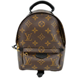 Louis Vuitton Palm Springs Mini Monogram Canvas Backpack Brown