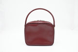 Gucci Handbag in Burgundy Leather