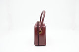 Gucci Handbag in Burgundy Leather