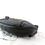 Prada Vitello Daino Leather Belt Bag Black