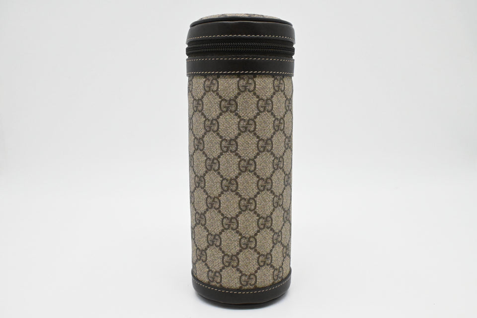 Gucci Insulated Bottle Case in GG Supreme Canvas