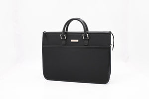 Burberry Business Bag in Black Canvas
