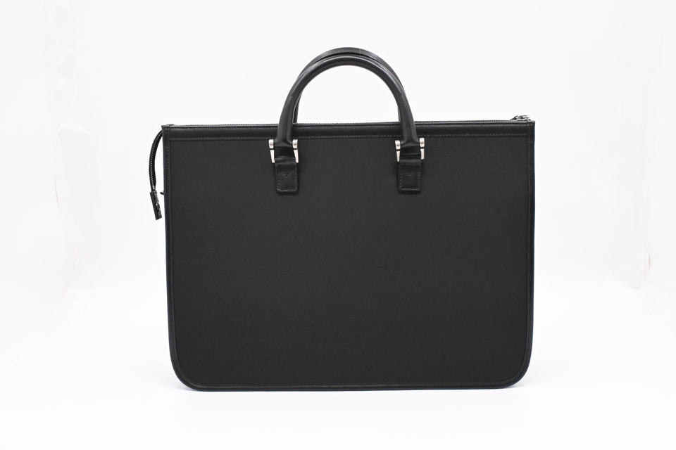 Burberry Business Bag in Black Canvas