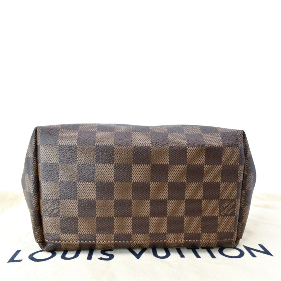 Louis Vuitton Clapton Damier Ebene Backpack Bag Creme Beige