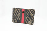 Gucci Bee Clutch in GG Supreme Canvas