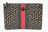 Gucci Bee Clutch in GG Supreme Canvas