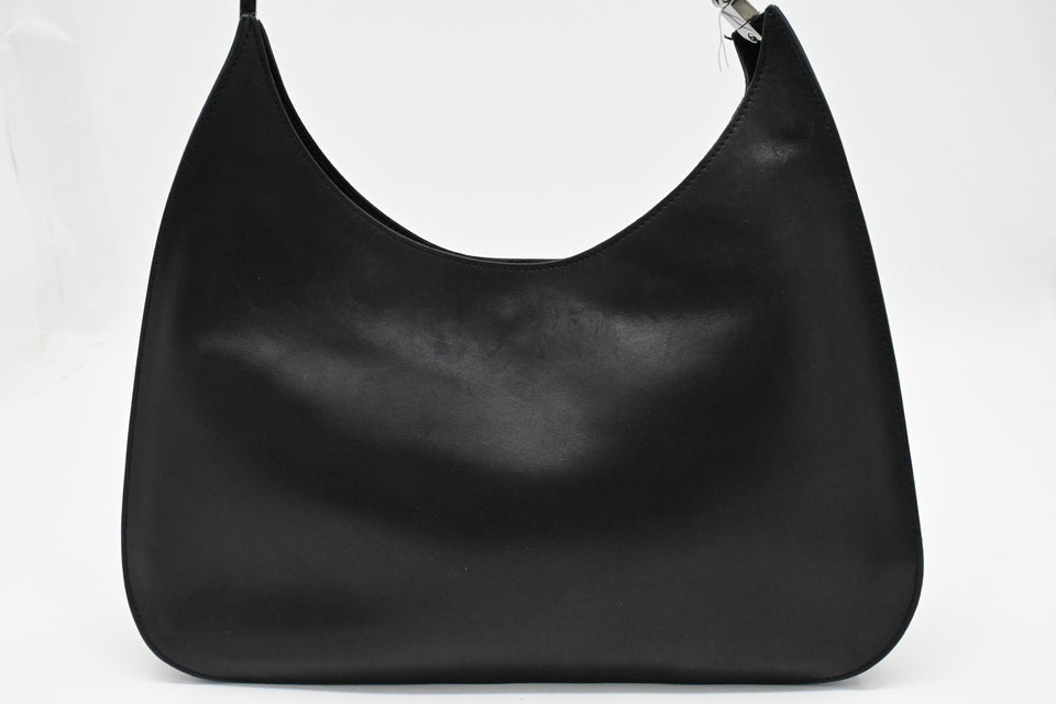 Gucci Shoulder Bag in Black Leather