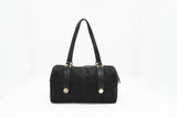 Gucci Shoulder Bag in Black Horsebit Canvas